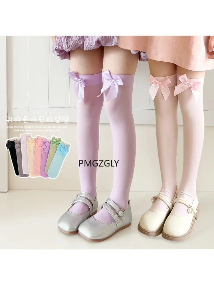 Thigh High Sock Stay Up - Meias para meninas * meias rosa