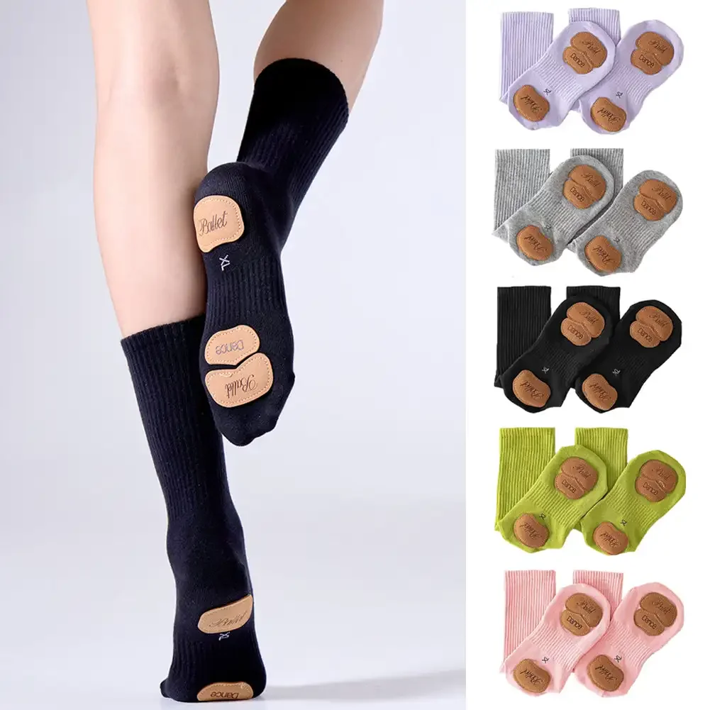 Grip Sock Yoga - Não deslizamento moderno dança yoga meias