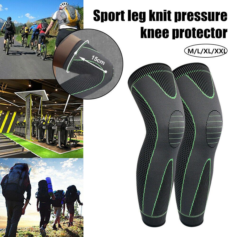 Compression Sleeve Calf - Joelheira de suporte compressão longa pernas