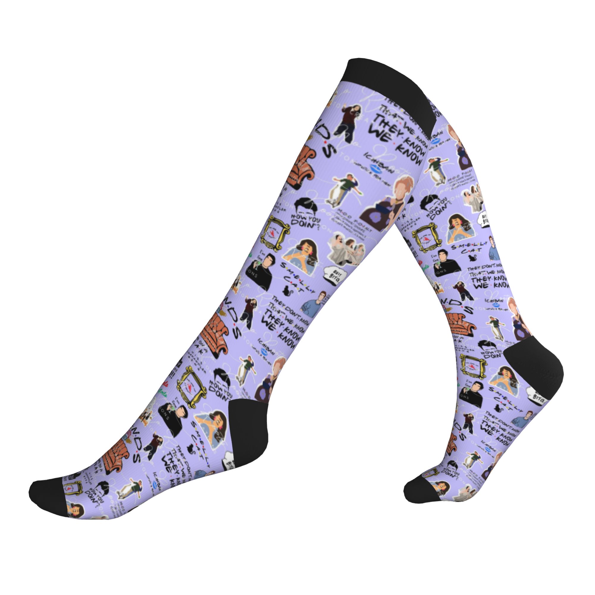 No Show Sock Women - Meias de compressão esportivas para homens
