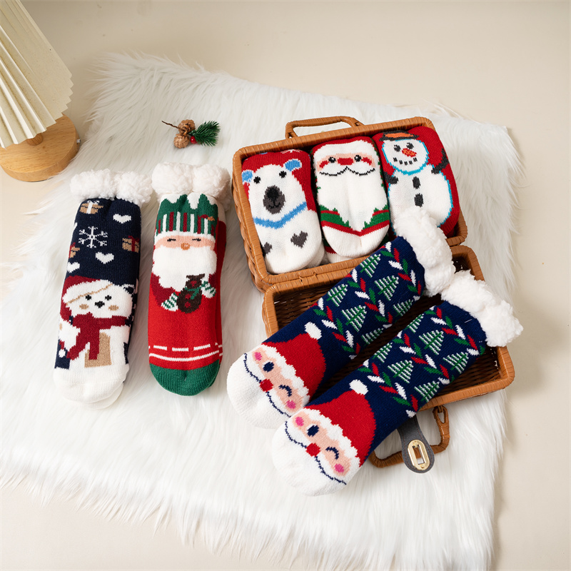 Thermal Sock Winter - Novo inverno crianças dos desenhos animados