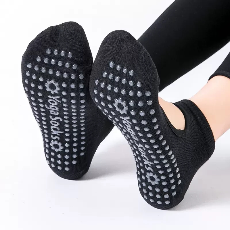 Grip Sock Yoga - Mulheres de alta qualidade meias de