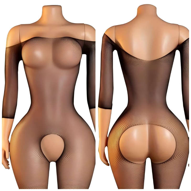 Fishnet Stocking Women - Meias-calças Sensuais Sem Entrepernas para Mulheres,