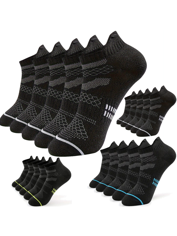 Ankle Sock Low Cut - 10 Pares de Meias Invisíveis Macias