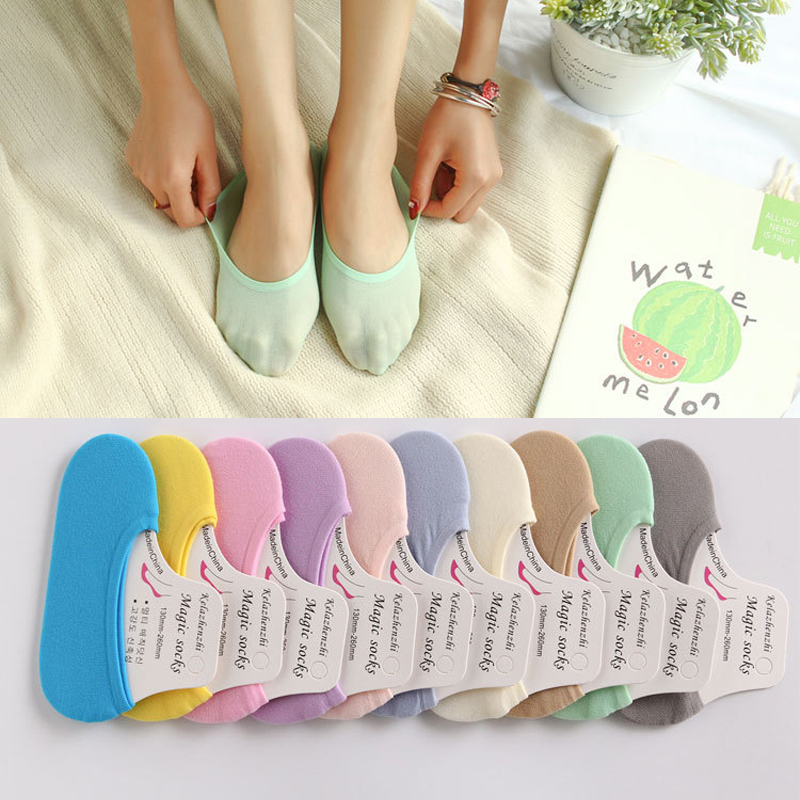 Invisibility Sock Loafer - Mocassins invisíveis para mulheres, meias para