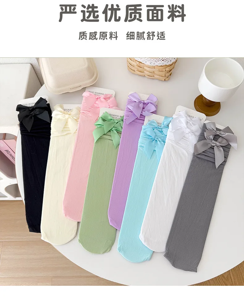 Thigh High Sock Stay Up - Meias para Meninas e Mulheres: Meias-calça,