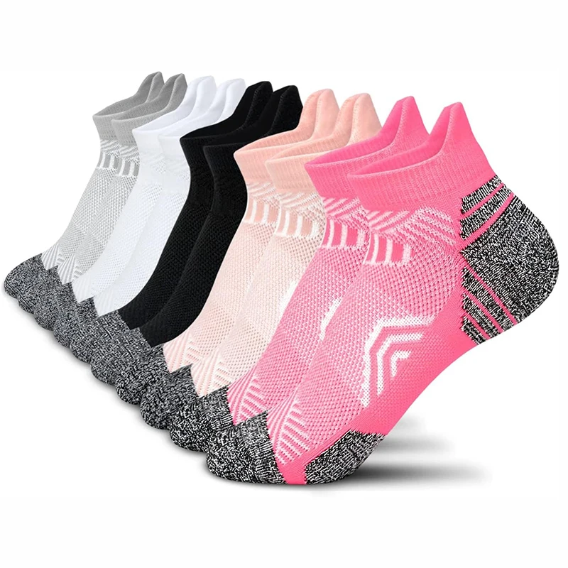 Ankle Brace Sock - 5 pares de meias atléticas de
