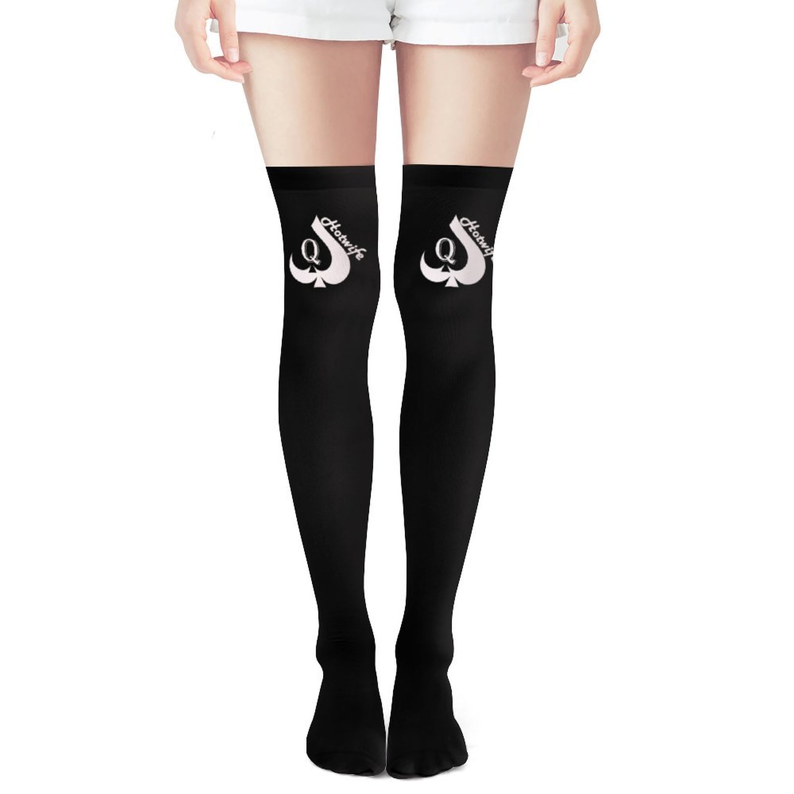 Knee High Sock Women - Meias de cano alto estilo feminino,