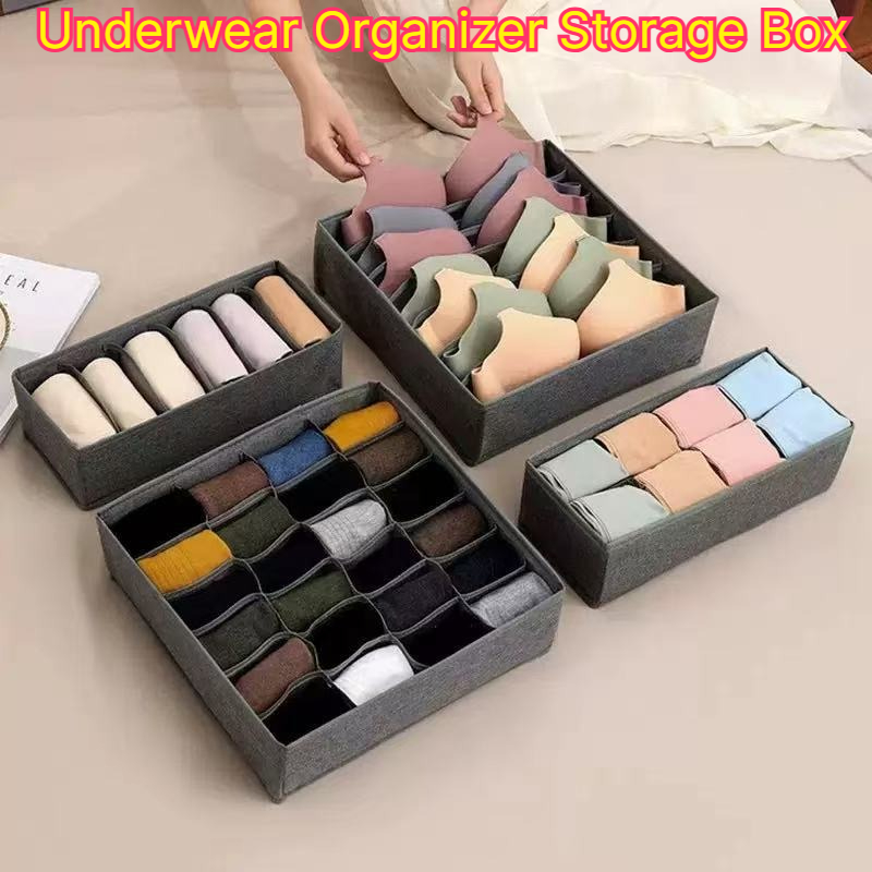 Sock Organizer Tray - Caixa Organizadora de Sutiãs Esportivos, Calcinhas