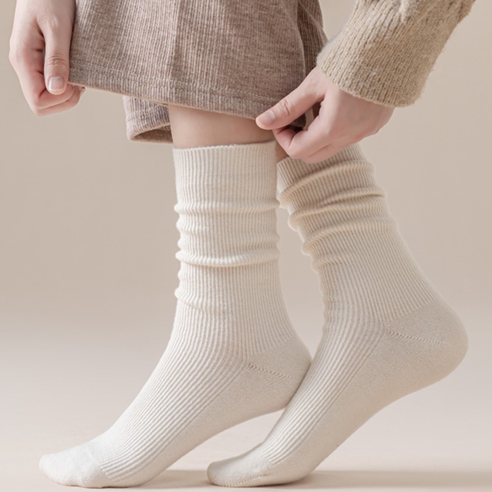Wool Hiking Sock - 2025 moda meia tripulação vestido esportes