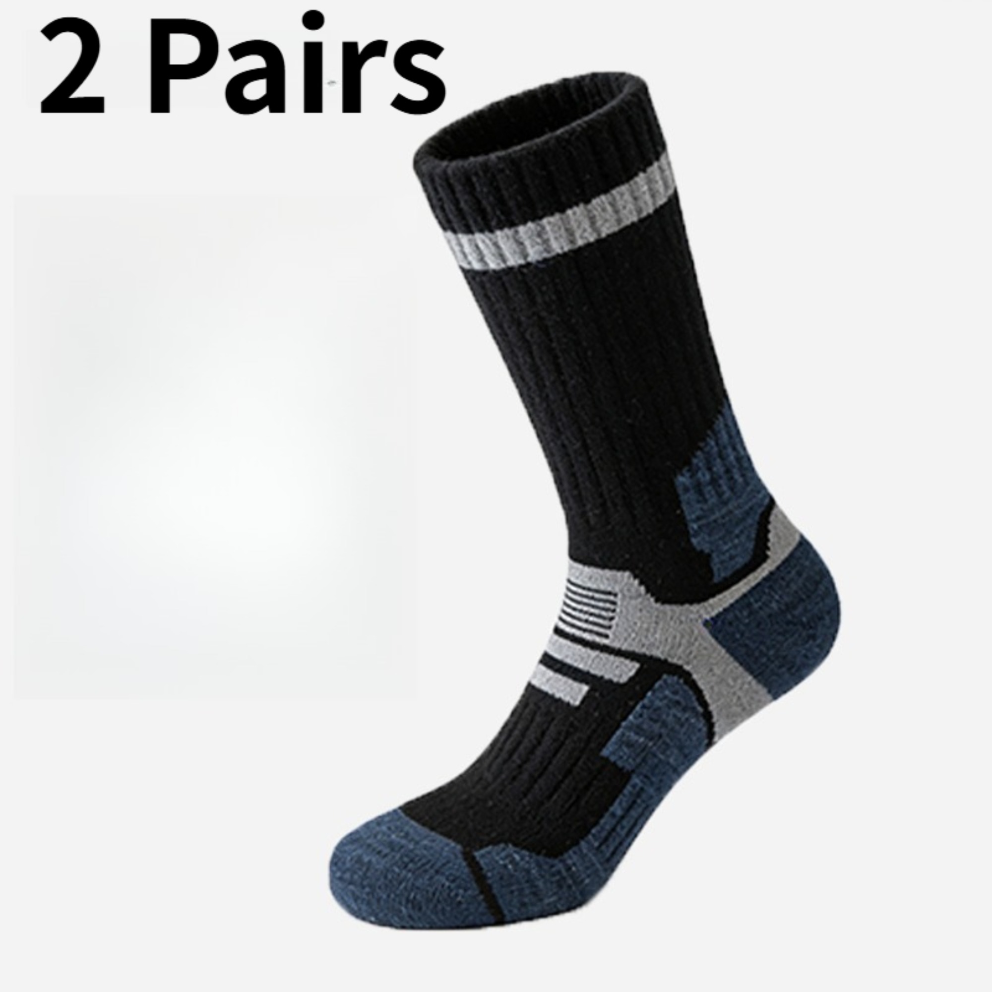 Wool Hiking Sock - 1/2 Pares de Meias Masculinas de