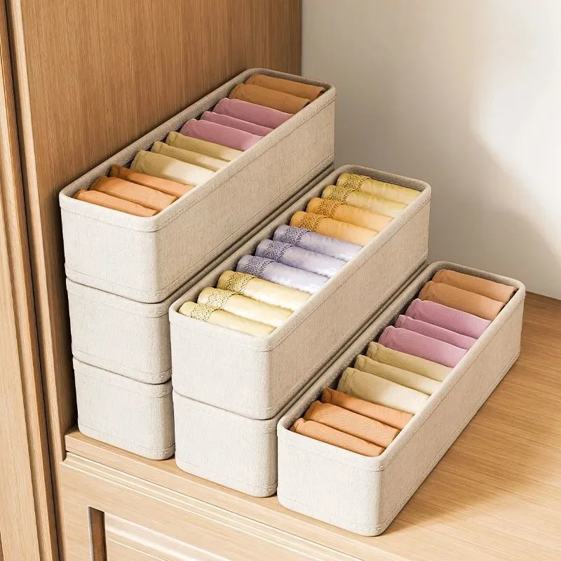 Sock Organizer Tray - 1/2/4pcsslot caixas de armazenamento de roupas