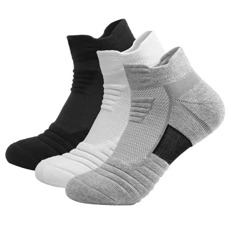 Athletic Sock Cushion - 3 Pares de Meias Esportivas de