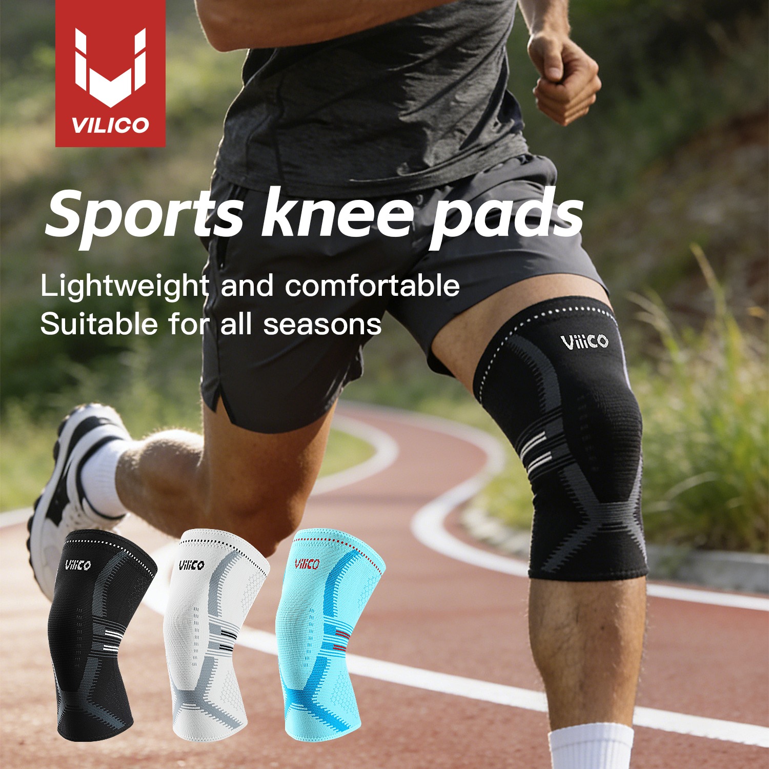 Compression Sleeve Calf - 1 Unidade de Joelheira para Mulheres