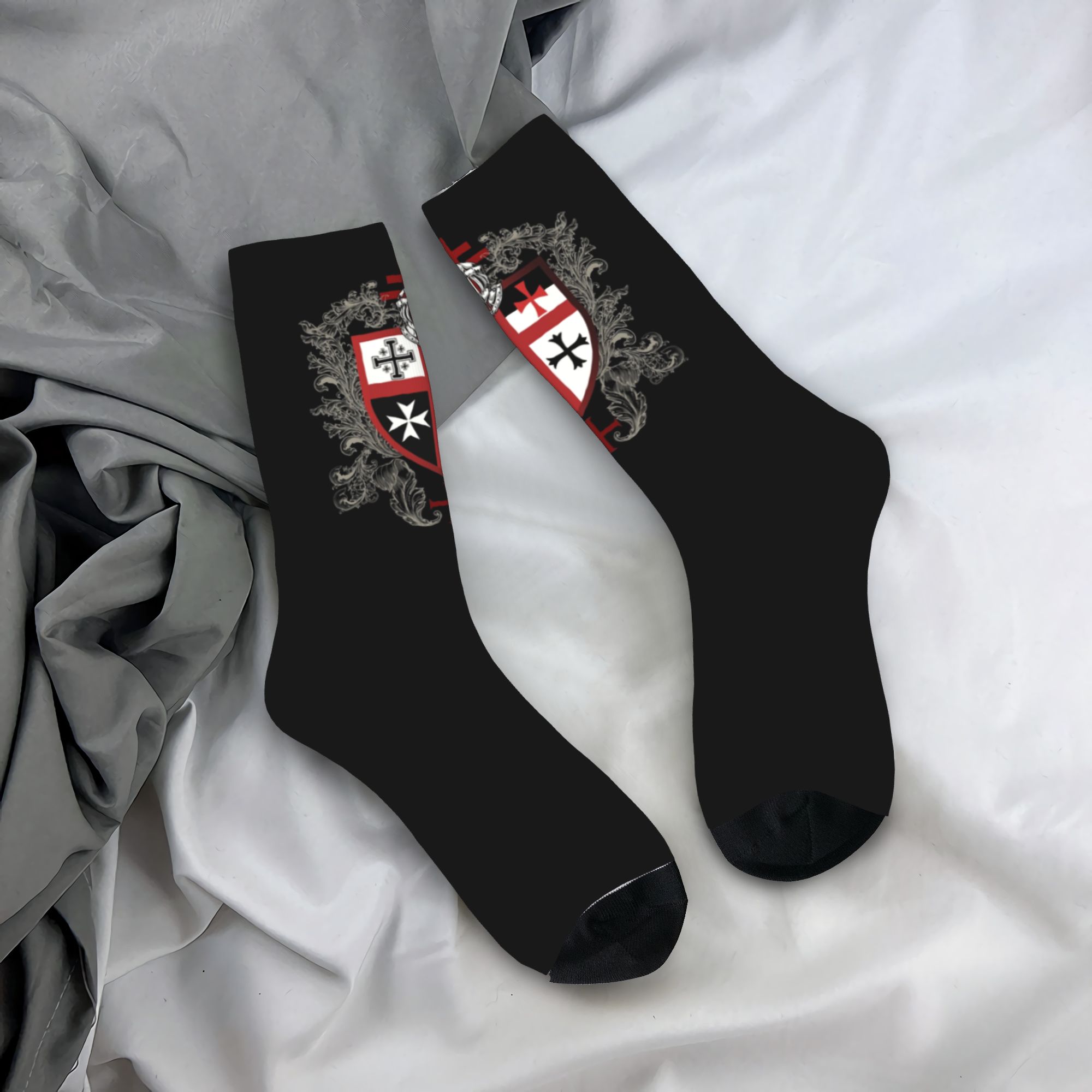 Dress Sock Men - Meias Sociais Personalizadas com Escudo da