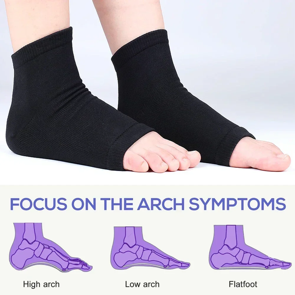 1 Par de Meias com Suporte de  - Ankle Brace Sock avaliação e preço