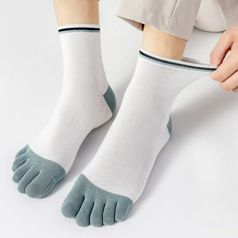 5 Pares de Meias Masculinas de - Toe Sock Split avaliação e preço
