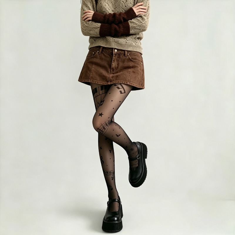 Meia-calça Transparente com Es - Tights Pantyhose Sheer avaliação e preço
