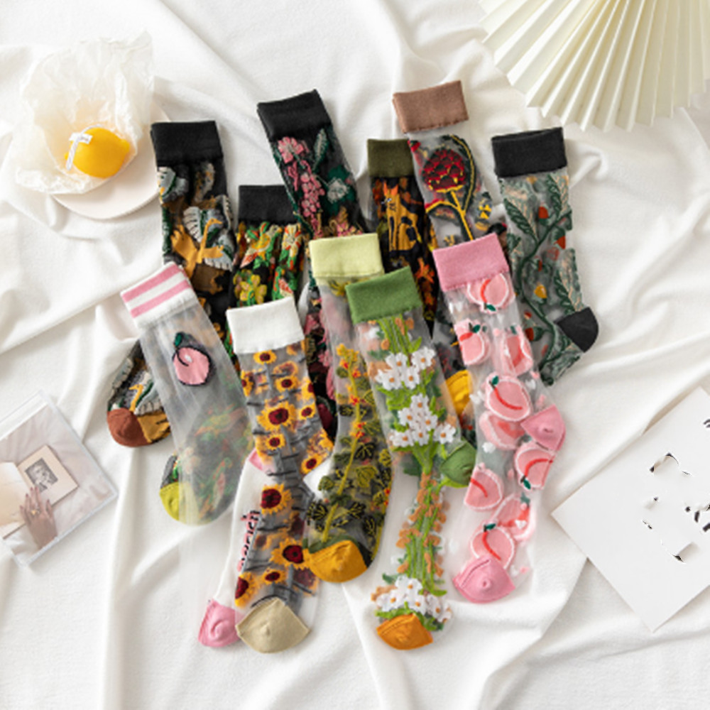 Mulher renda flor meia curta m - Invisibility Sock Loafer avaliação e preço