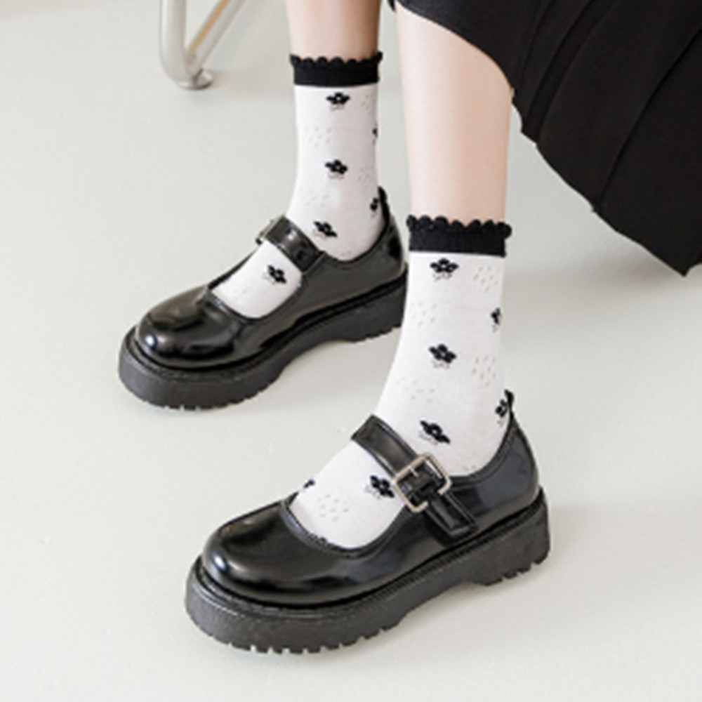 Mulher renda flor meia curta m - Invisibility Sock Loafer avaliação e preço