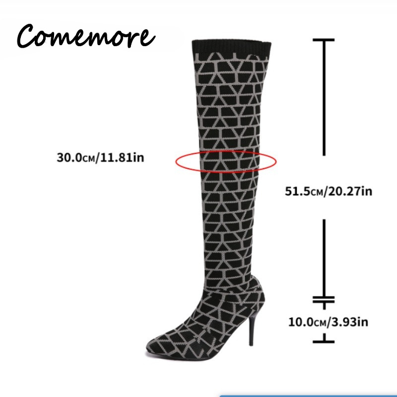 Comemore feminino 2026 primave - Knee High Sock Women avaliação e preço