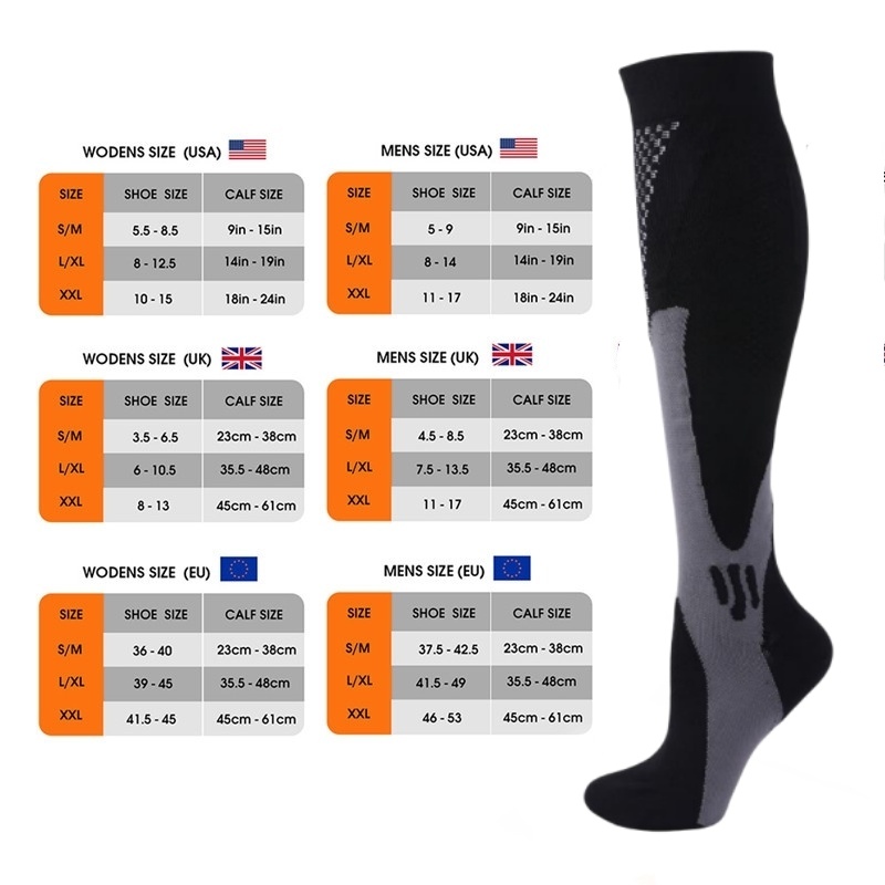 Tamanho S-XXL 3 pares pacote/m - Compression Sock Medical avaliação e preço
