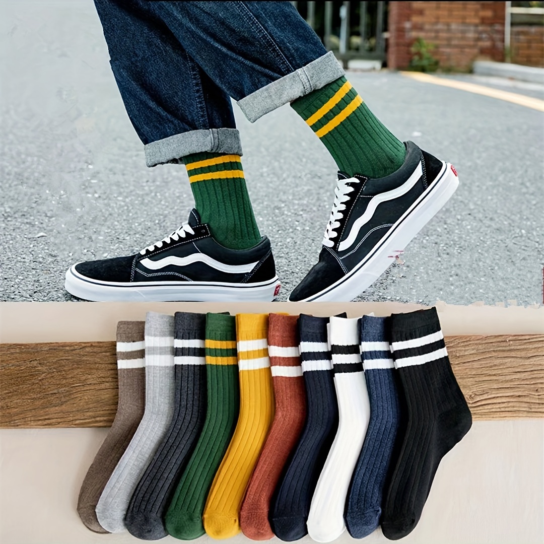 Pacote com 5 meias masculinas  - Cotton Crew Sock Pack avaliação e preço