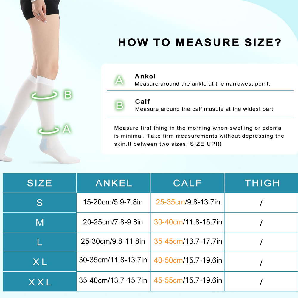 1 Par de Meias Médicas Antiemb - Compression Sock Medical avaliação e preço