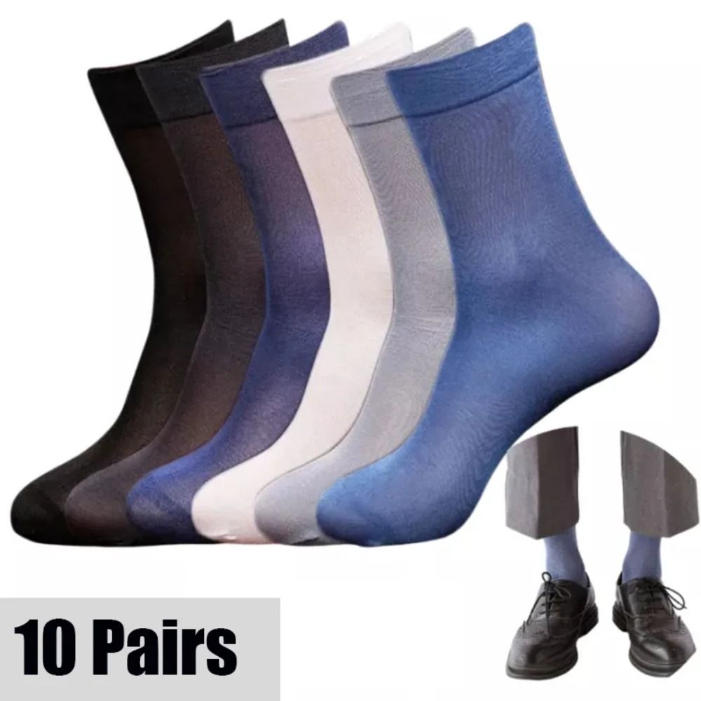 10 Pares de Meias Casuais Resp - Silk Sock Bamboo avaliação e preço