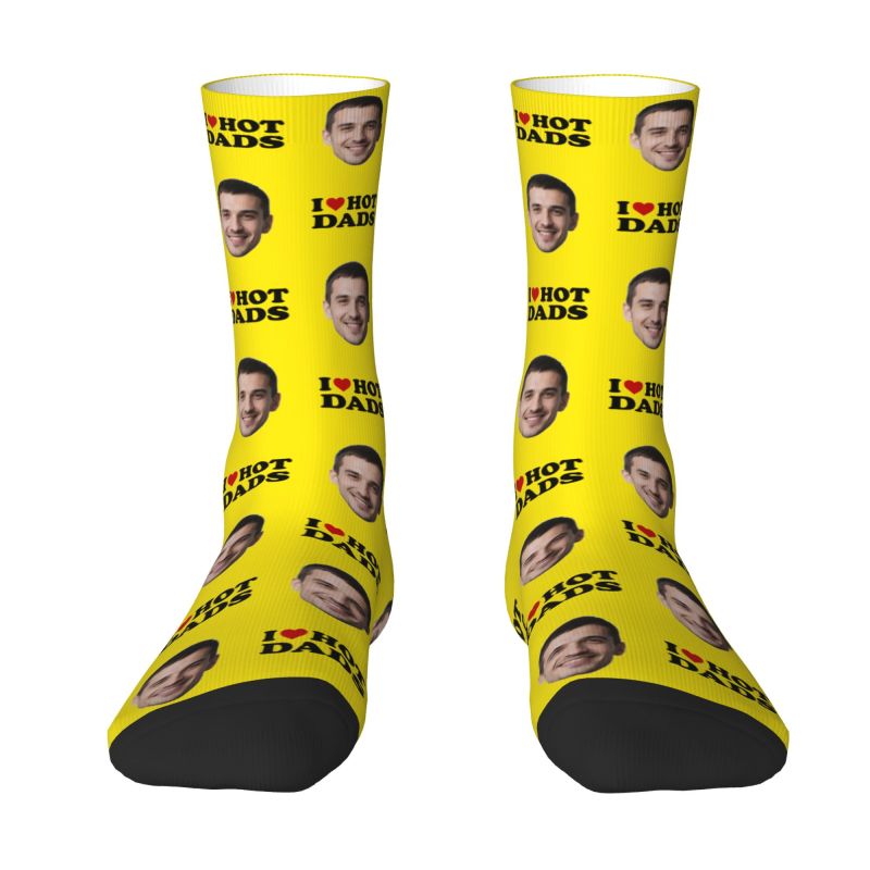 Eu amo pais quentes meias de v - Dress Sock Men avaliação e preço