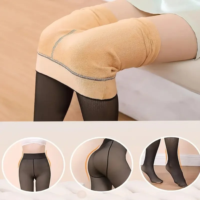 1-2 Pares de Meias-Calças Térm - Tights Pantyhose Sheer avaliação e preço