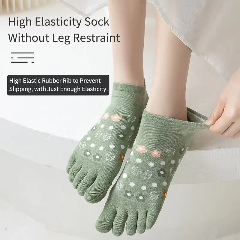 3 Pares de Meias Femininas de  - Toe Sock Split avaliação e preço