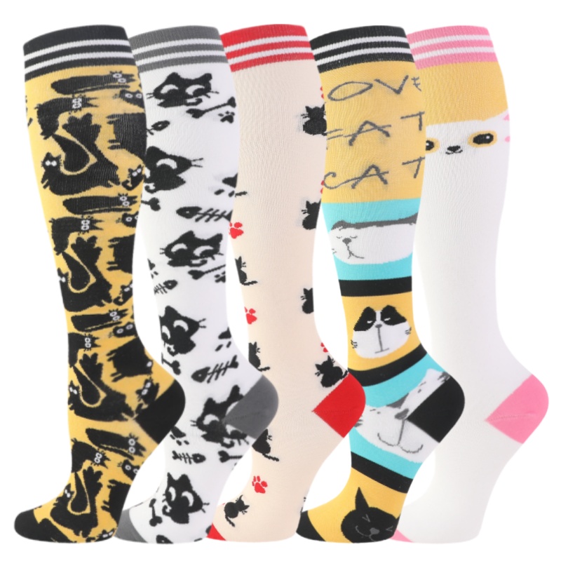 Novo bonito dos desenhos anima - Compression Sock Medical avaliação e preço