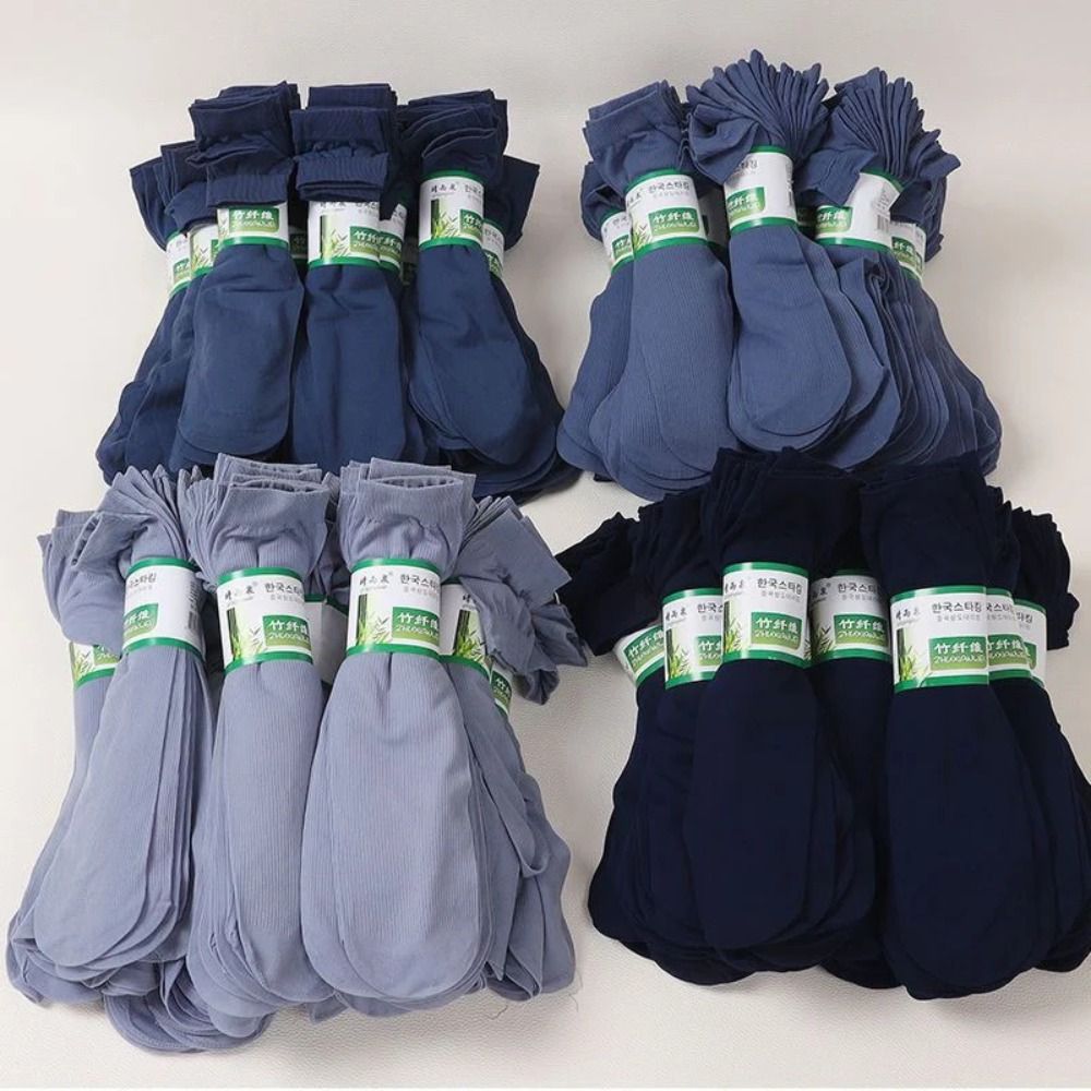 10 Pares de Meias Masculinas N - Silk Sock Bamboo avaliação e preço