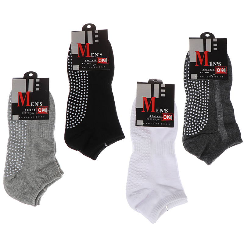 Novo par de meias masculinas d - Grip Sock Yoga avaliação e preço