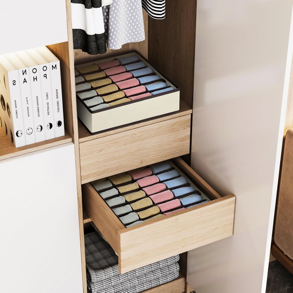 Organizador de Gavetas com 24  - Sock Organizer Tray avaliação e preço