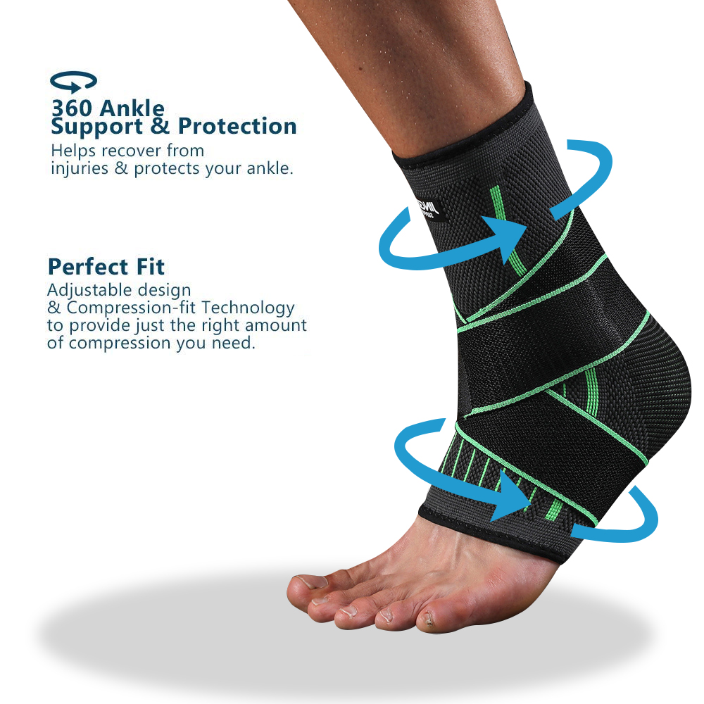 1 Par de Meias de Compressão p - Ankle Brace Sock avaliação e preço