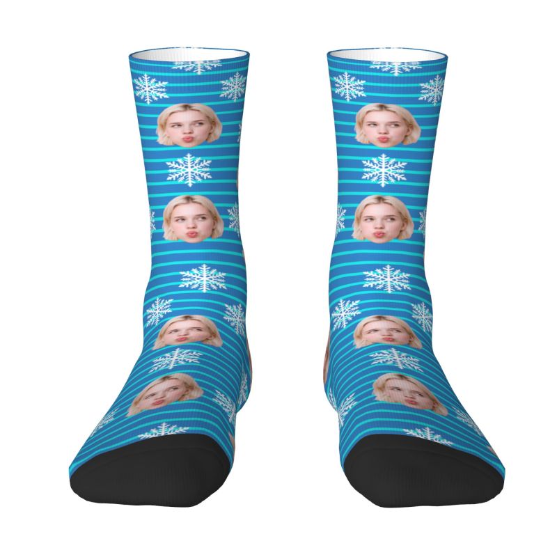 Natal rosto foto personalizado - Dress Sock Men avaliação e preço