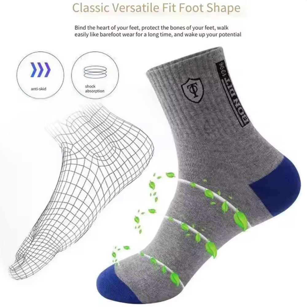 Meias Térmicas Premium para Ho - Cotton Crew Sock Pack avaliação e preço