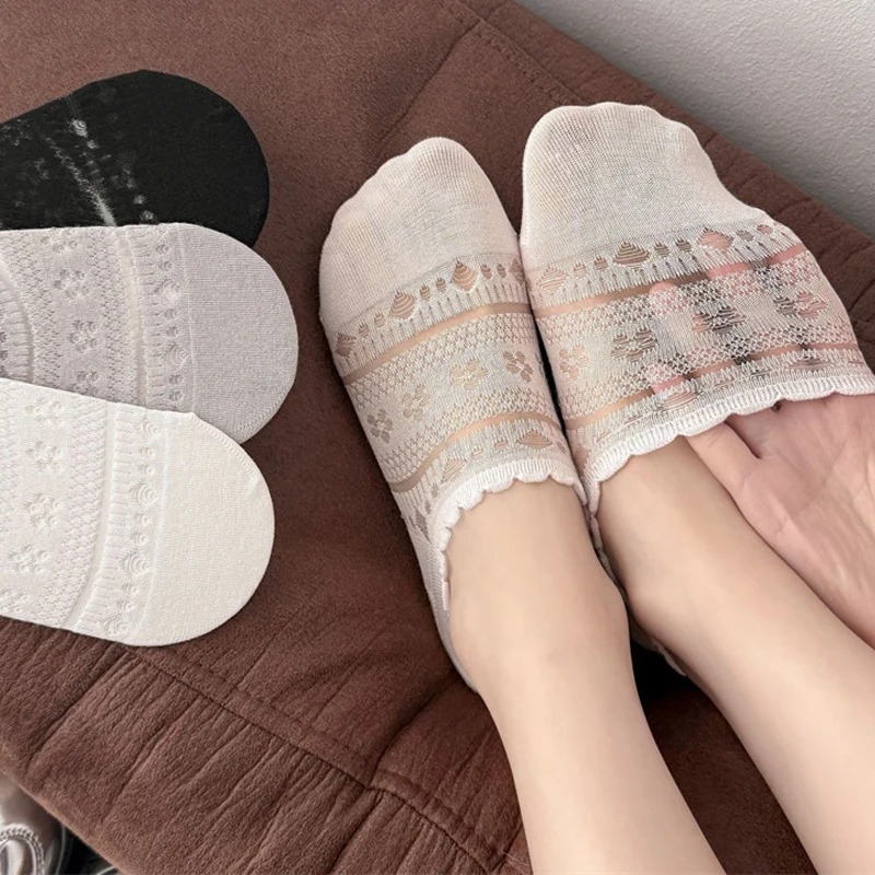 Meias Sapatilha de Renda Vazad - Invisibility Sock Loafer avaliação e preço