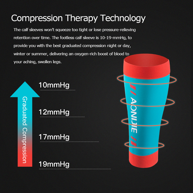 Aonijie e4405 malha compressão - Compression Sleeve Calf avaliação e preço