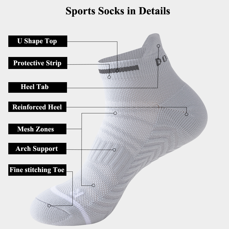 Meias de tornozelo atléticas a - Ankle Brace Sock avaliação e preço