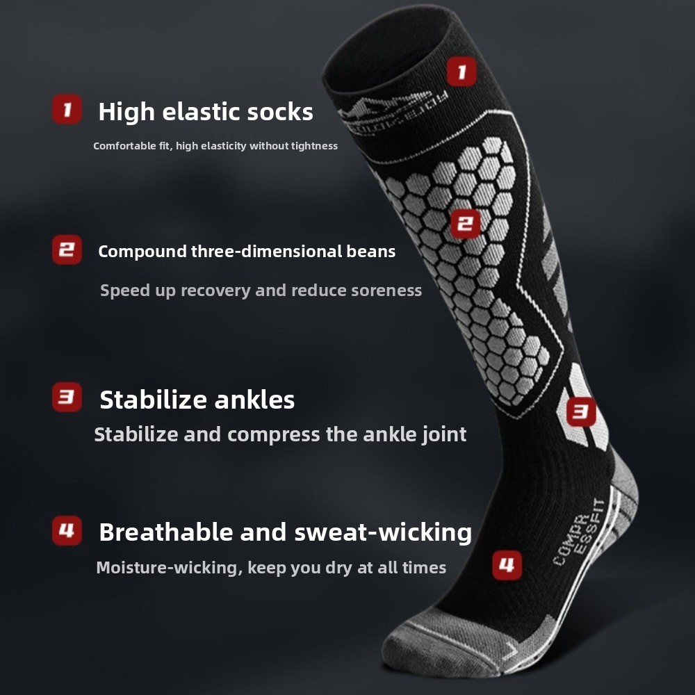 Novas Meias de Esqui Reforçada - Thermal Sock Winter avaliação e preço