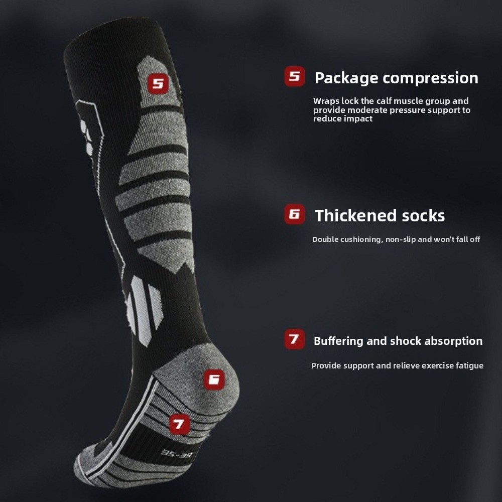 Novas Meias de Esqui Reforçada - Thermal Sock Winter avaliação e preço