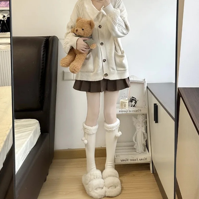 Meias Longas Acima do Joelho p - Thermal Sock Winter avaliação e preço