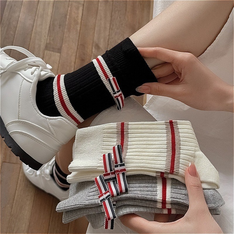 Meias femininas com laço listr - Cotton Crew Sock Pack avaliação e preço