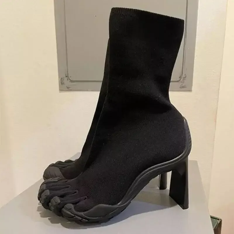Cinco dedos do pé moda romance - Toe Sock Split avaliação e preço