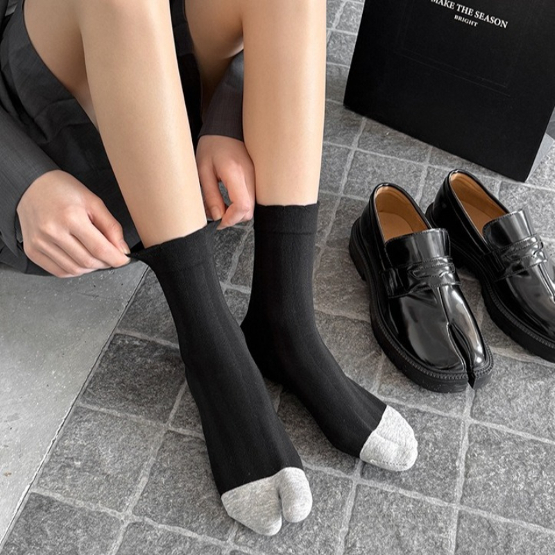 Meias Tabi de algodão com pont - Toe Sock Split avaliação e preço