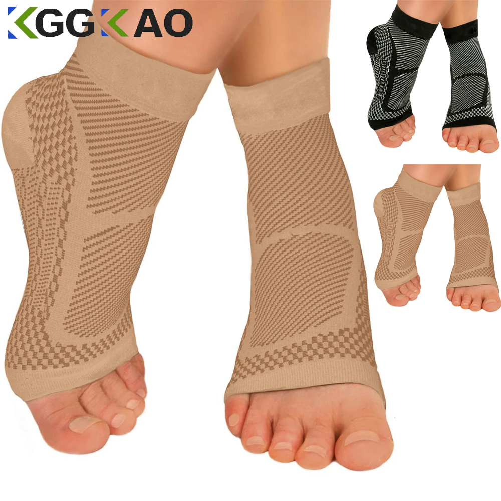 1 par esportes tornozelo supor - Ankle Brace Sock avaliação e preço