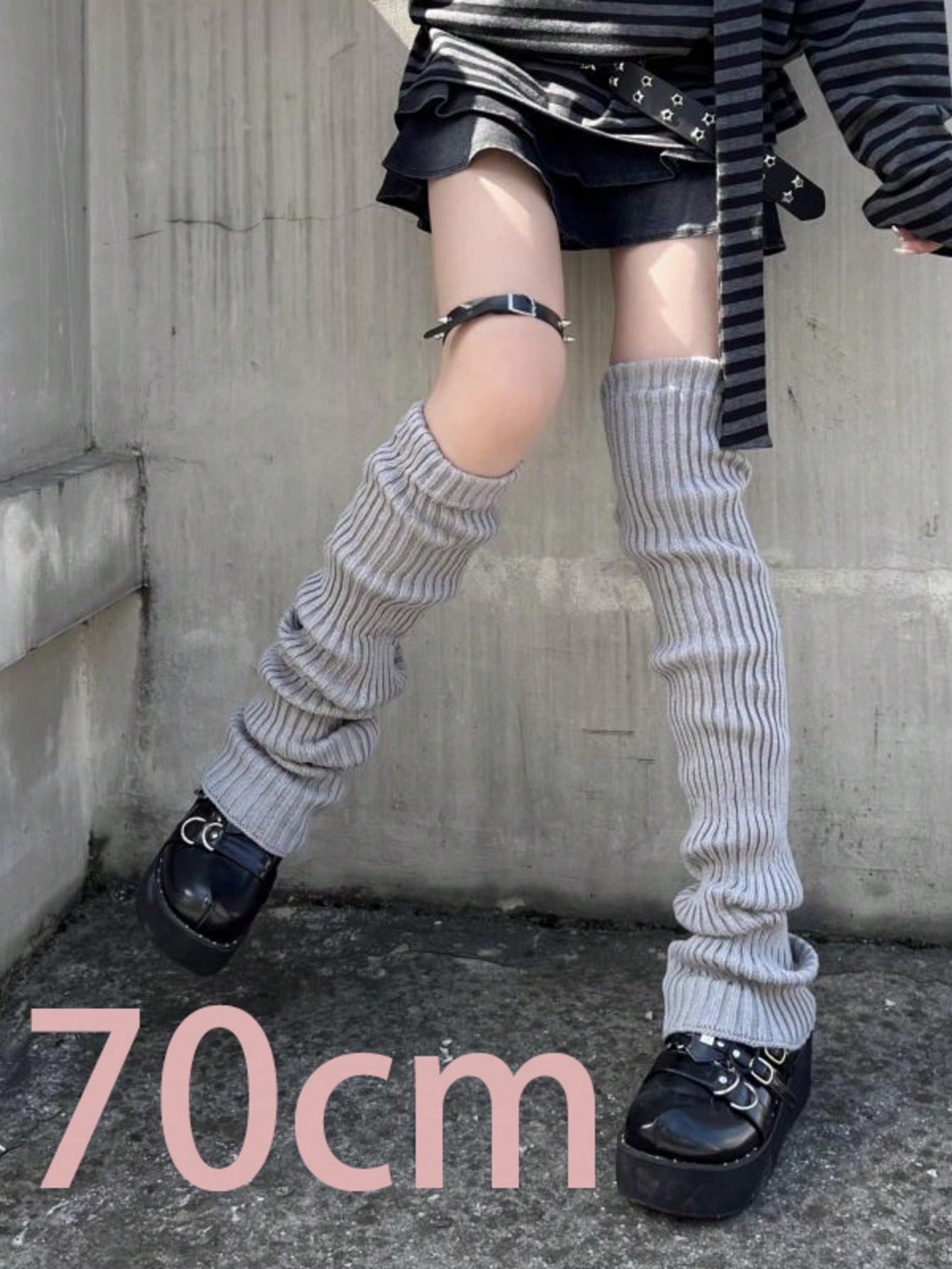 2 pares de polainas femininas  - Boot Sock Slouchy avaliação e preço